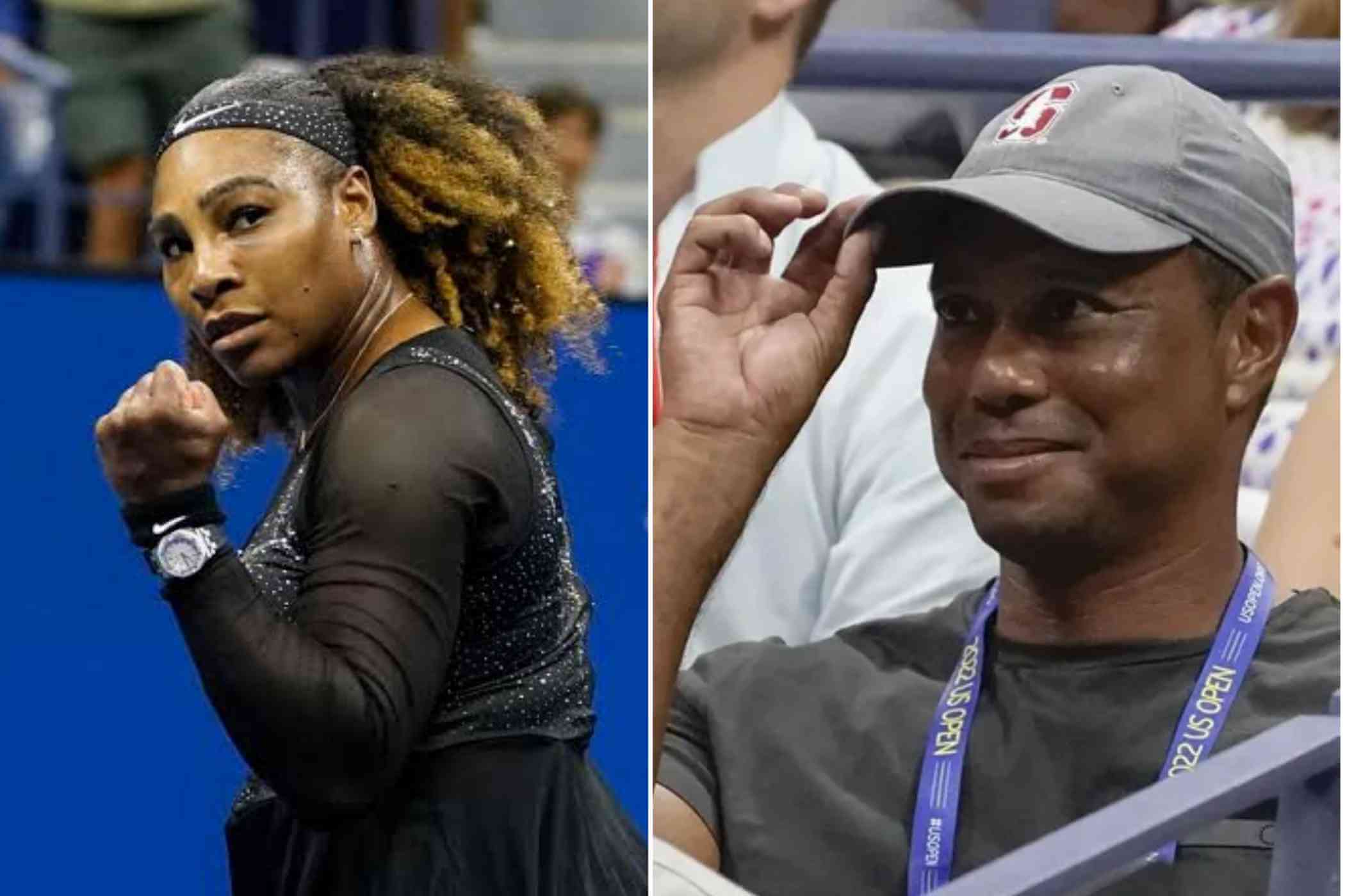 Serena Williams says Tiger Woods' support is one of the main reasons